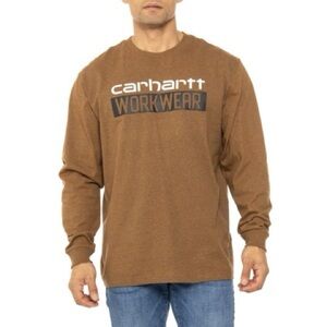 Carhartt Brown Workwear Long Sleeve Shirt